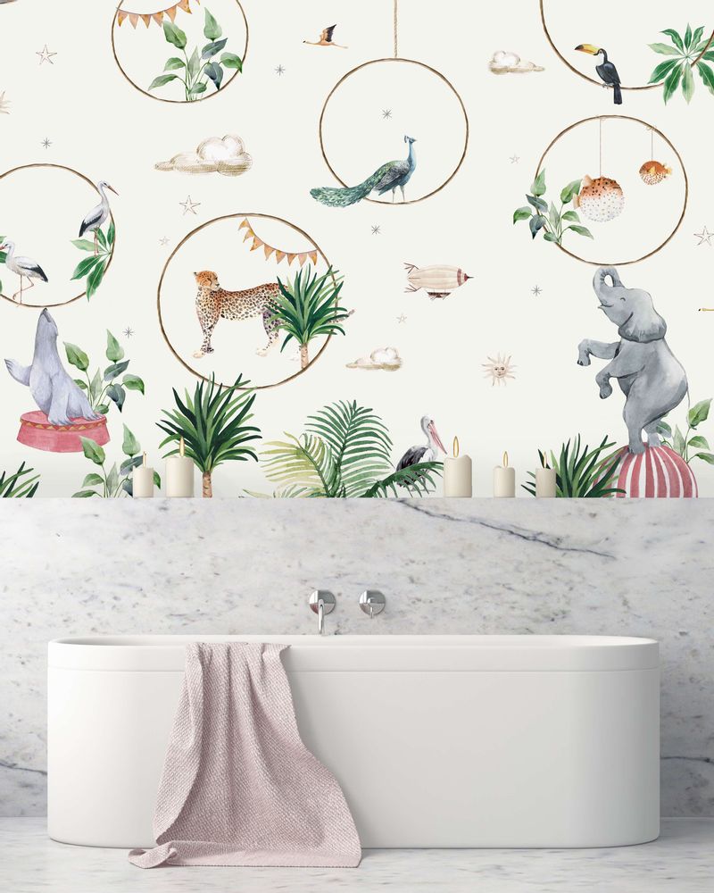 Other wall decoration - Bathroom Wallpaper - CREATIVE LAB AMSTERDAM