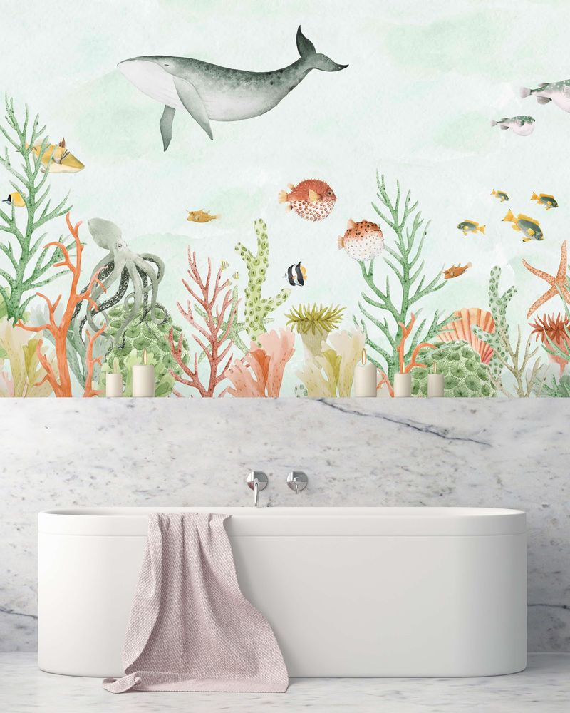 Other wall decoration - Bathroom Wallpaper - CREATIVE LAB AMSTERDAM