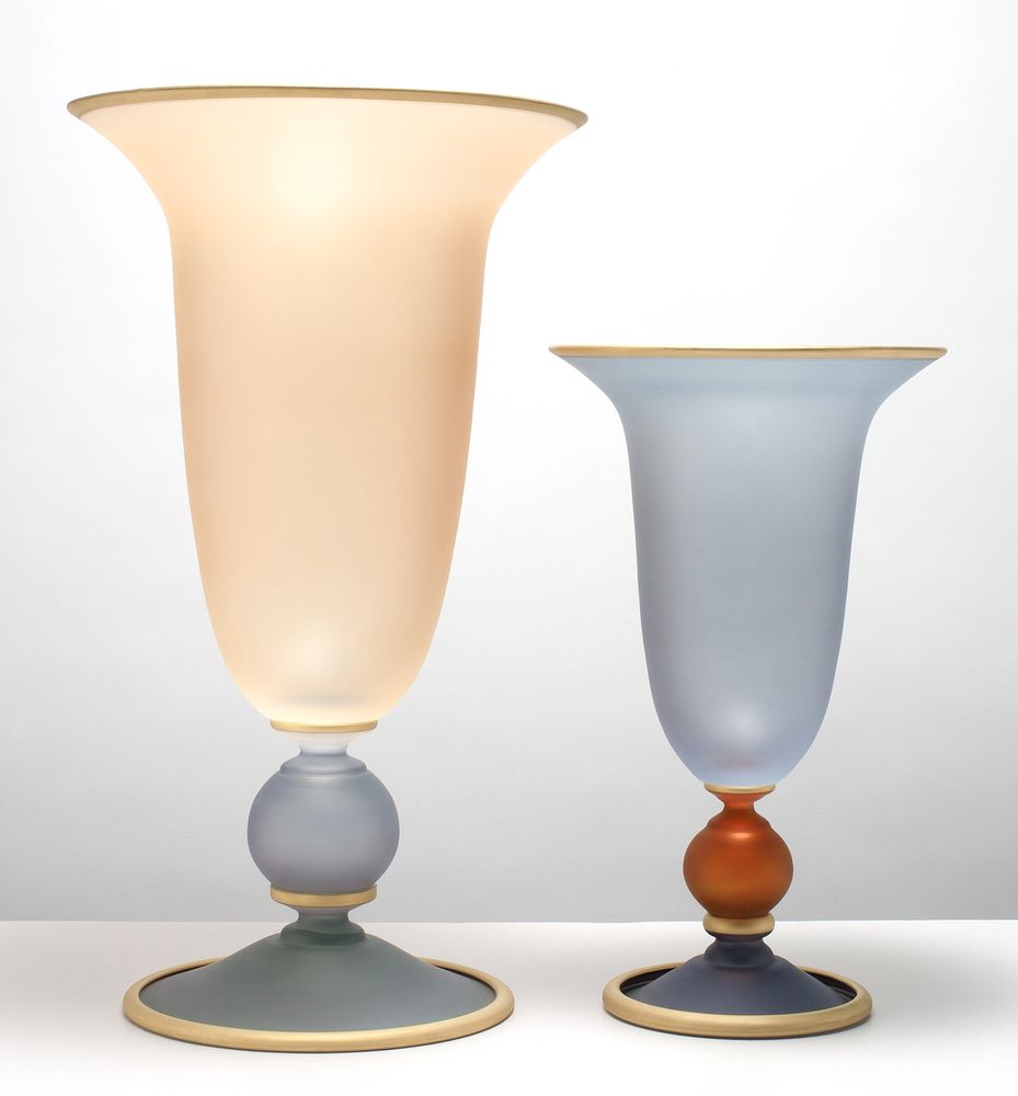 Objets de décoration - DOLCE VITA 2 vases - GRIFFE MONTENAPOLEONE MILANO