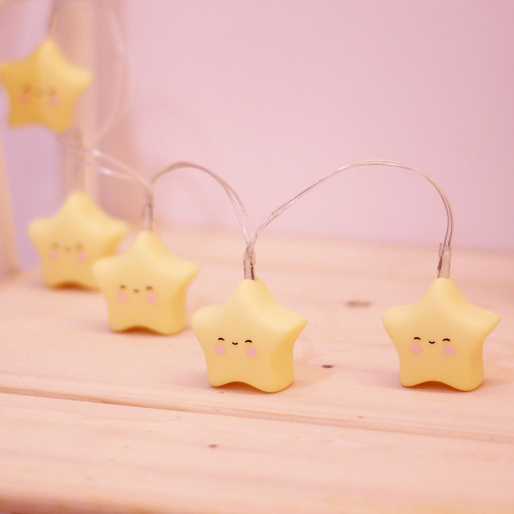 Gifts - Decorative String Lights - Spooky / Stars - SOMESHINE