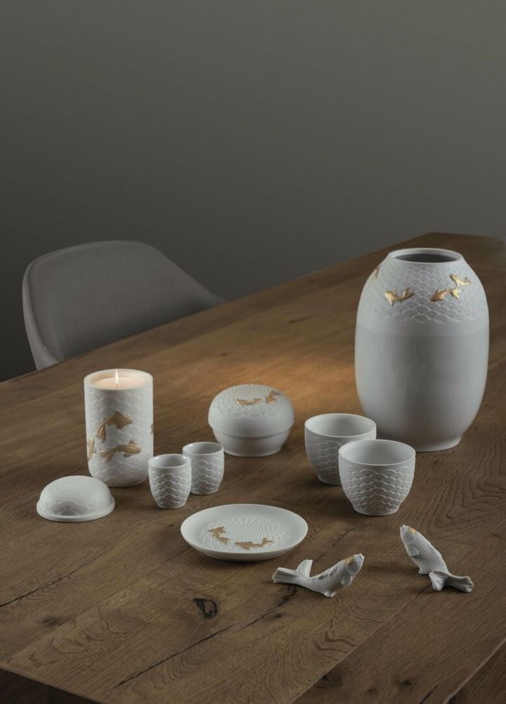 Ustensiles de cuisine - Koi Collection vaisselle en porcelaine - LLADRÓ