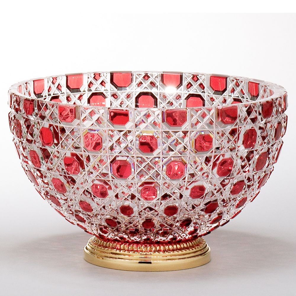 Objets design - Coupe cristal Taillé - Diamond stone bowl - CRISTAL BENITO