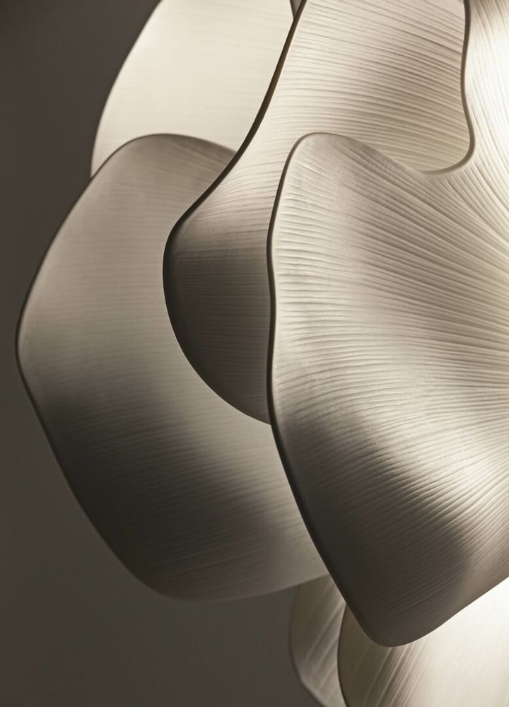 Lampadaires - Lampadaire en porcelaine fait main - Nightbloom par Marcel Wanders - LLADRÓ