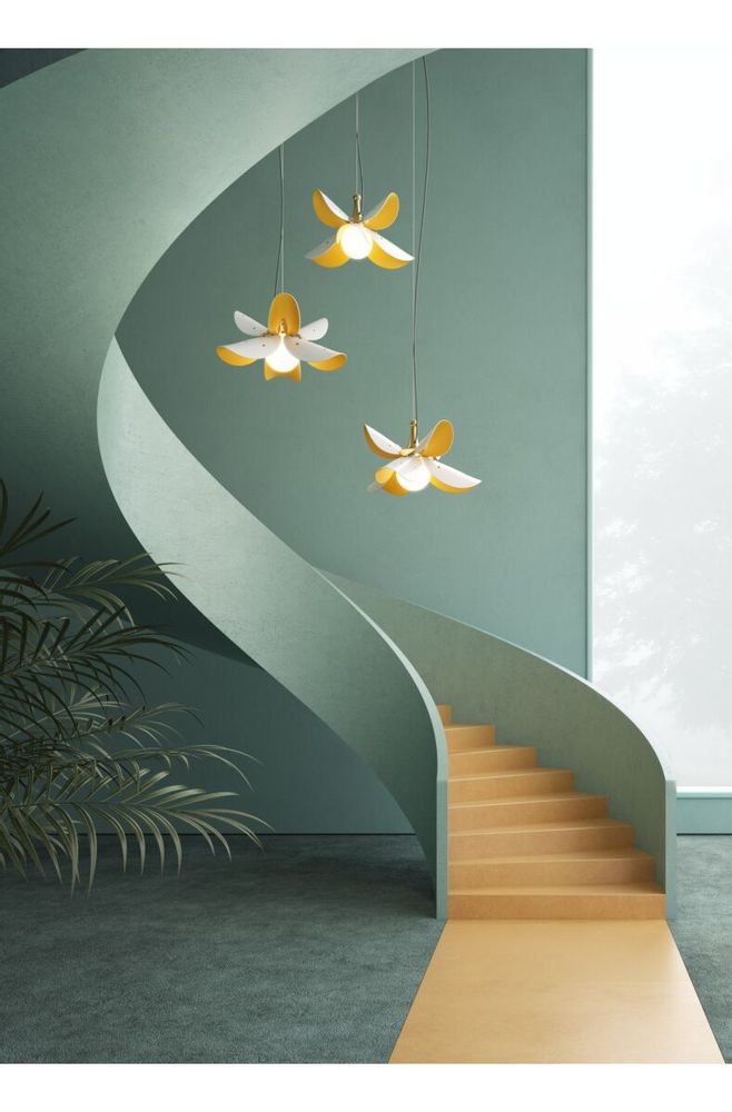 Ceiling lights - Blossom Collection - Lladró handmade Porcelain Lighting - LLADRÓ