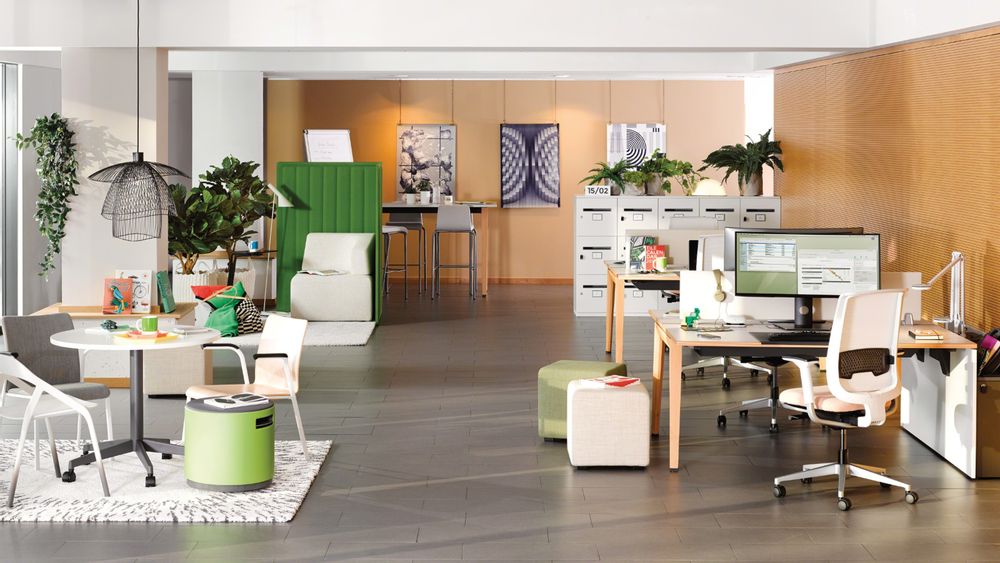 Desks - B-Free Desk - STEELCASE