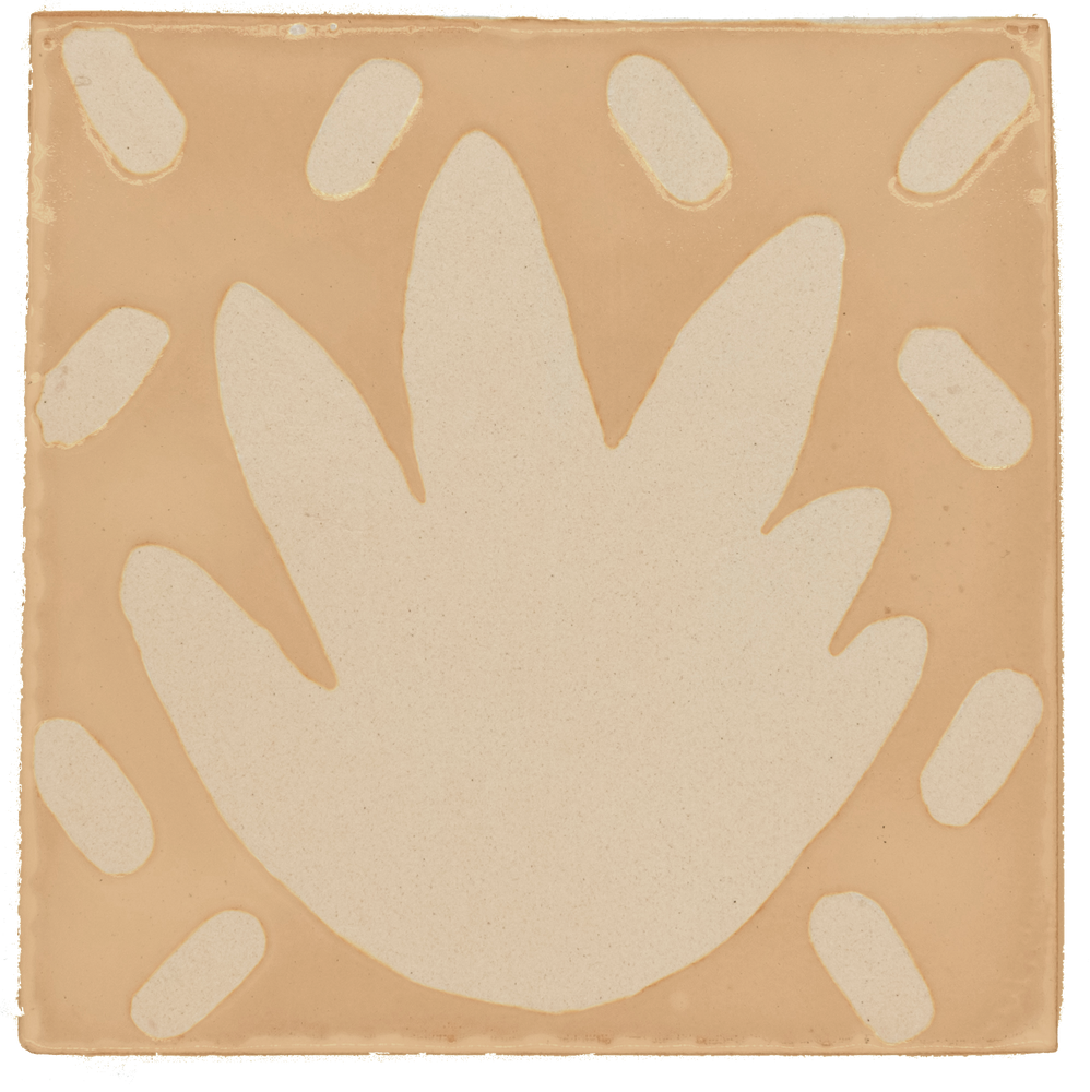 Indoor floor coverings - LEAF - terracotta tiles - flooring, wall, kitchen, bath, tile - COSMOGRAPHIES
