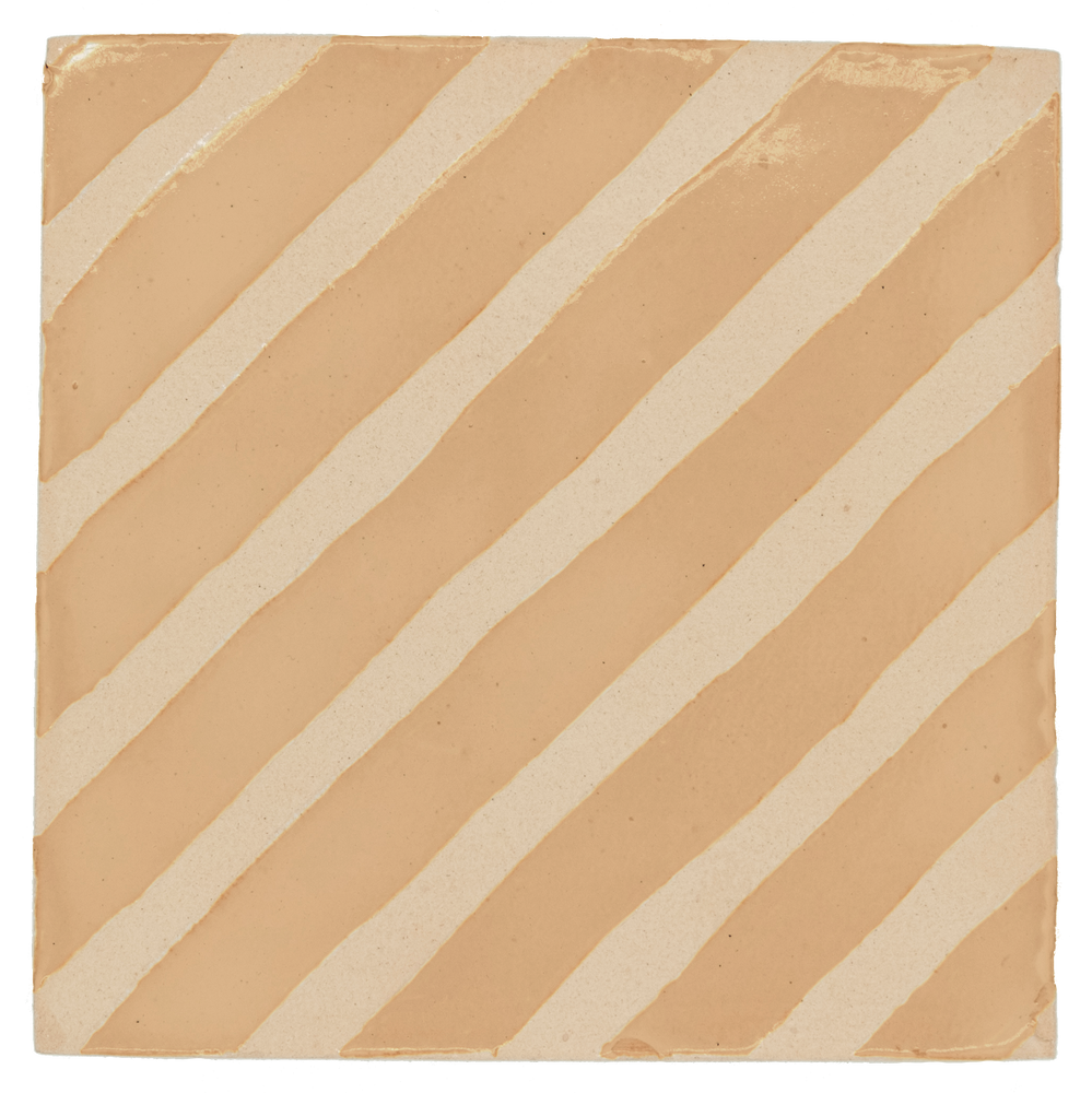 Other wall decoration - STRIPE- handmade terracotta tile - covering, tiling - COSMOGRAPHIES