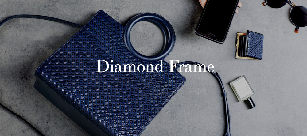 Leather goods - Diamond Frame - Leather goods - INDEN EST.1582