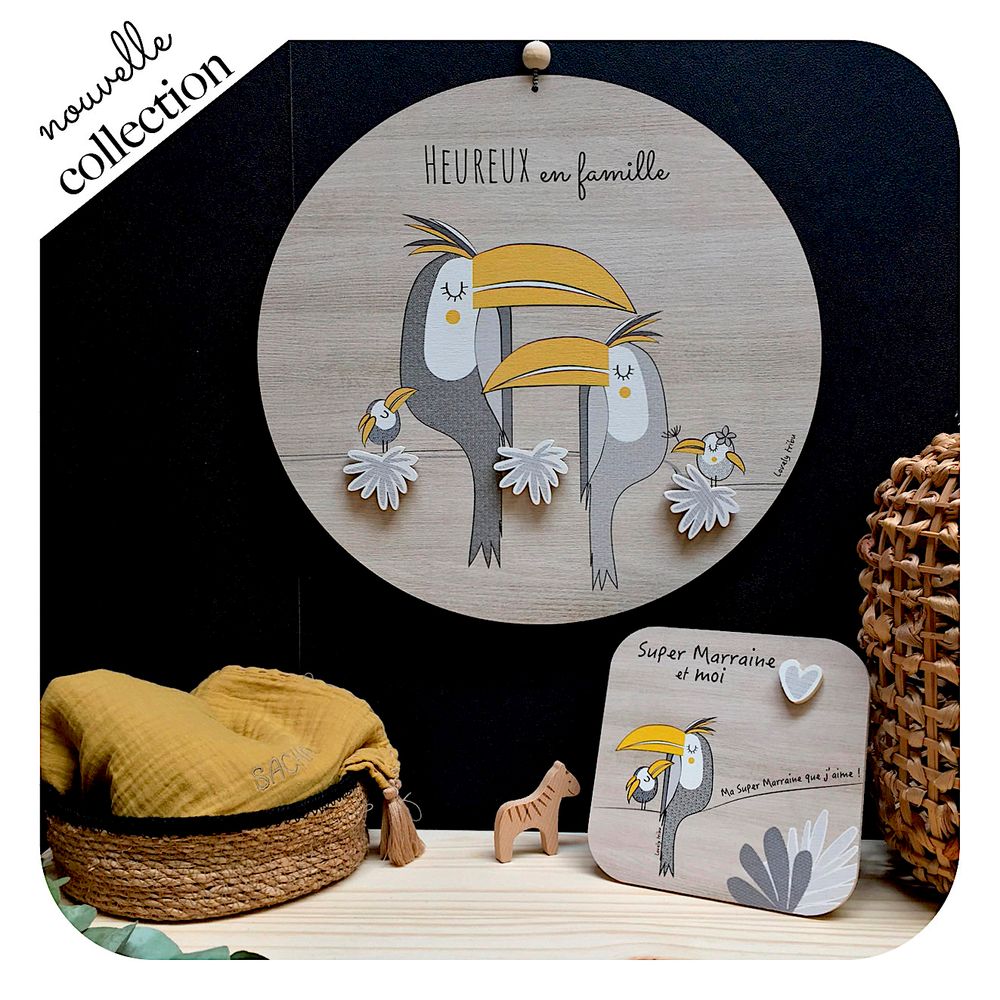 Customizable objects - JUNGLE Collection - LOVELY TRIBU DECORATION