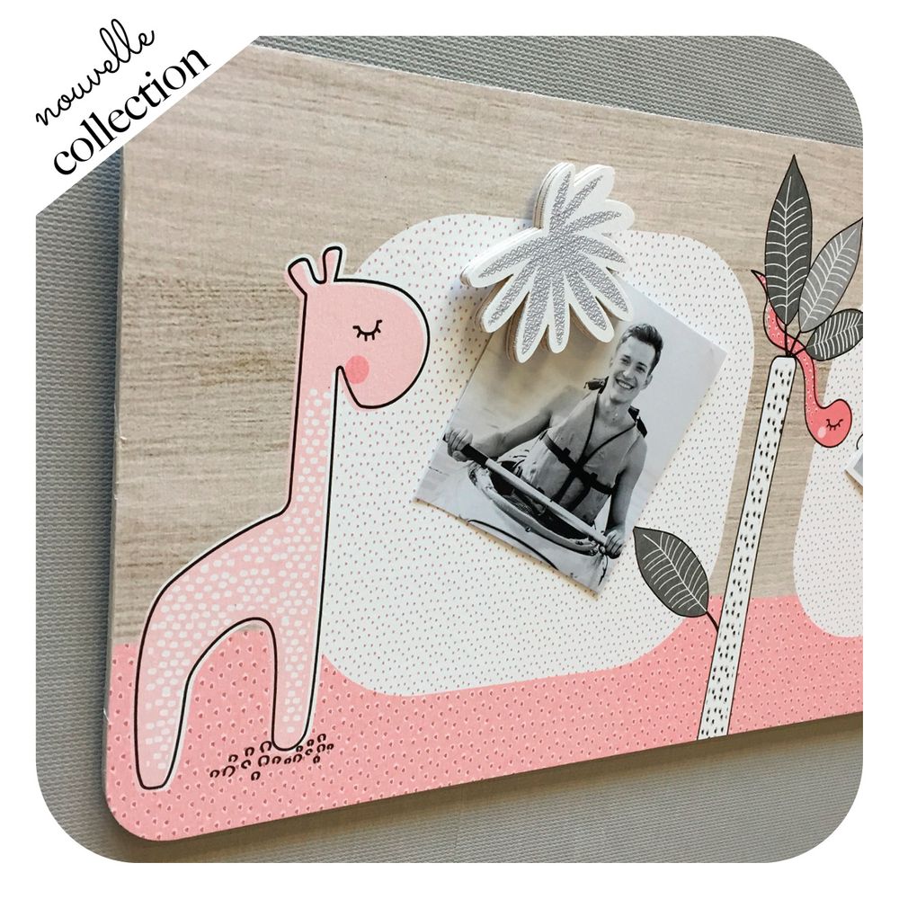 Other wall decoration - WALL DECORATION - ZANZIBAR TROPICAL FRESH PINK - LOVELY TRIBU DECORATION