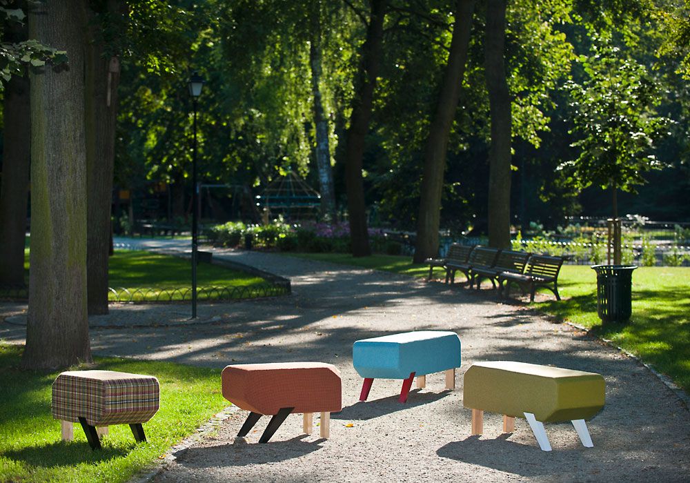 Benches for hospitalities & contracts - POOCH OTTOMAN - SEDES REGIA