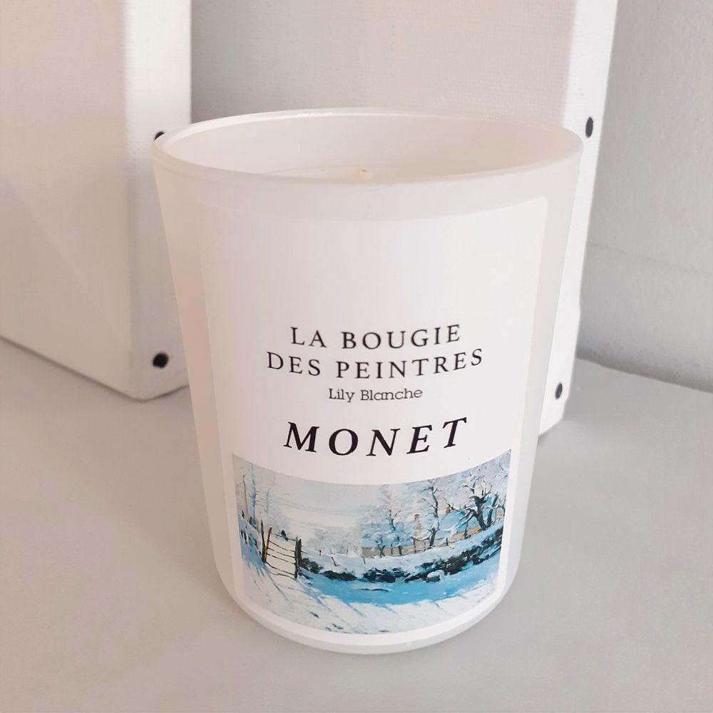 Bougies - La Bougie des Peintres Monet - LILY BLANCHE