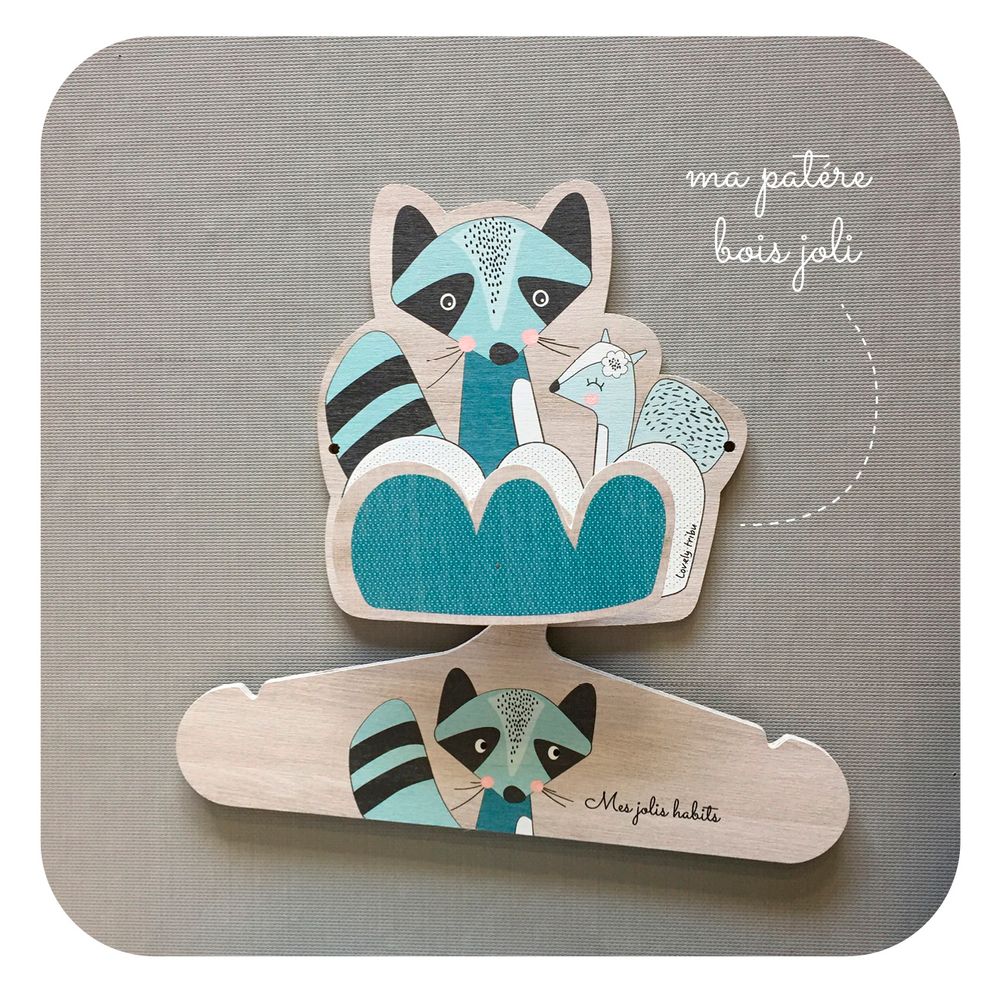 Autres décorations murales - Collection bois joli MINT - LOVELY TRIBU DECORATION