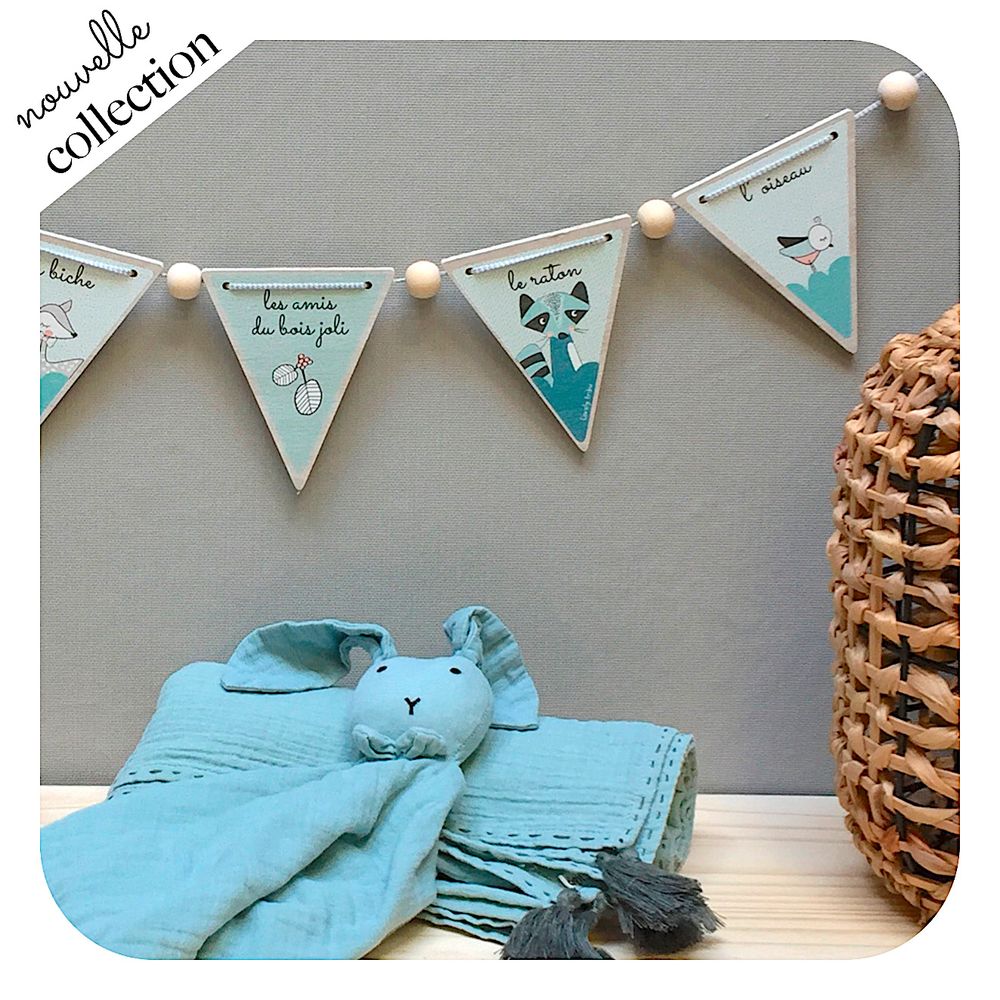 Autres décorations murales - Collection bois joli MINT - LOVELY TRIBU DECORATION