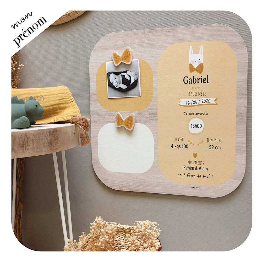 Other wall decoration - FRAME BIRTH - LOVELY TRIBU DECORATION