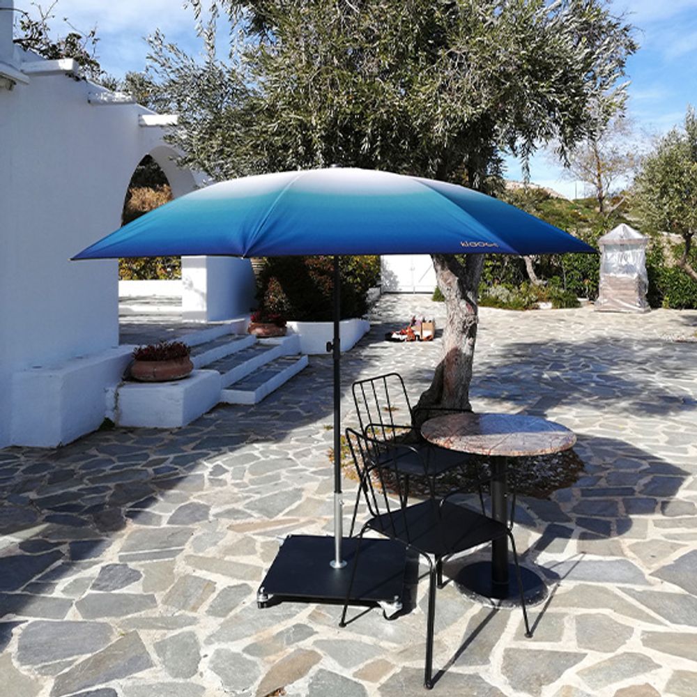 Design objects - Terrace Parasol - Blue Dew - Klaoos - - KLAOOS