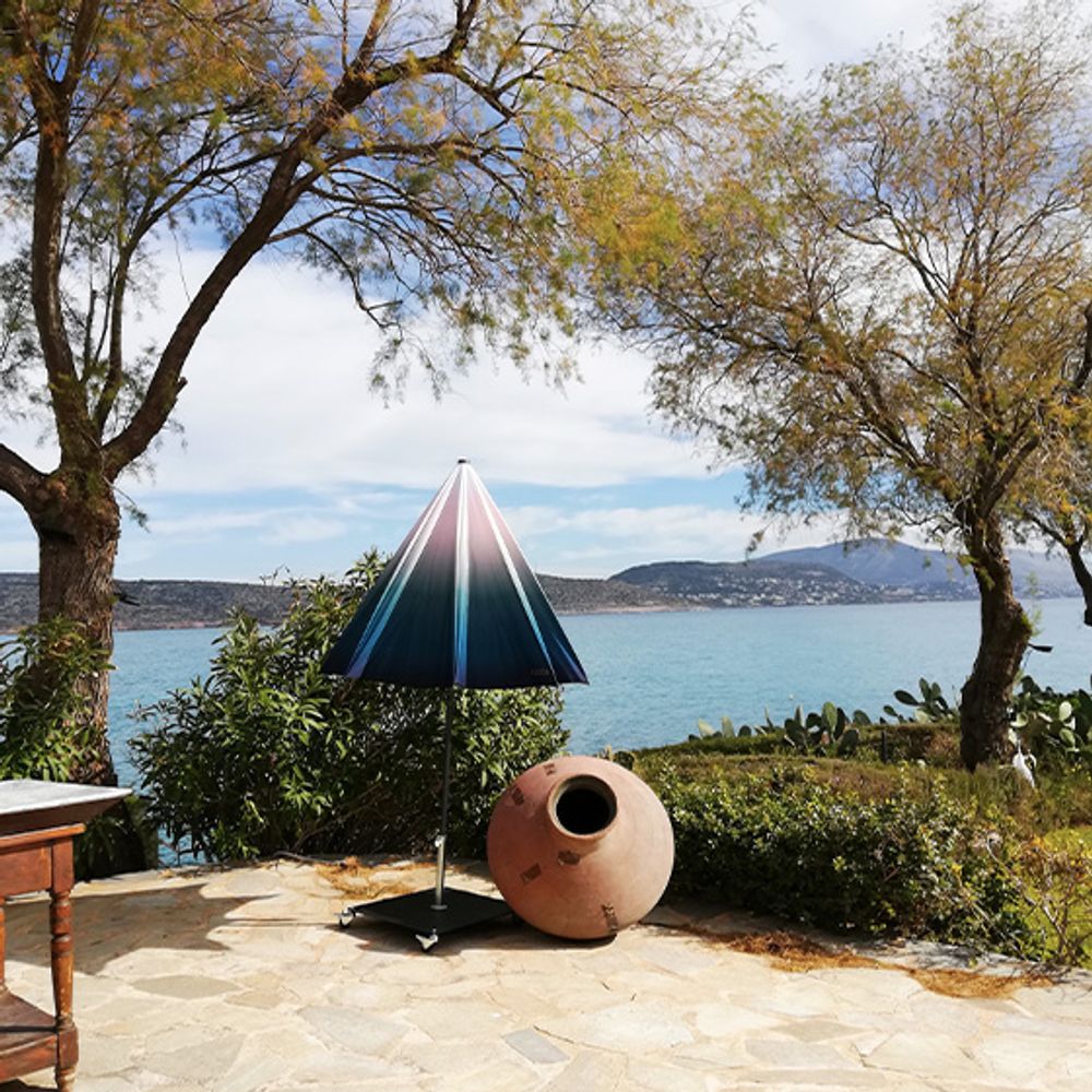 Design objects - Terrace Parasol - Blue Dew - Klaoos - - KLAOOS