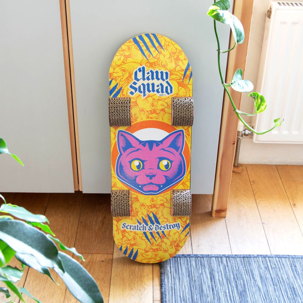 Decorative objects - Cat scratcher skateboard - SUCK UK