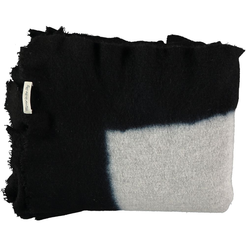 Homewear - Hand Felted Blanket Dip Dye - MIRROR IN THE SKY