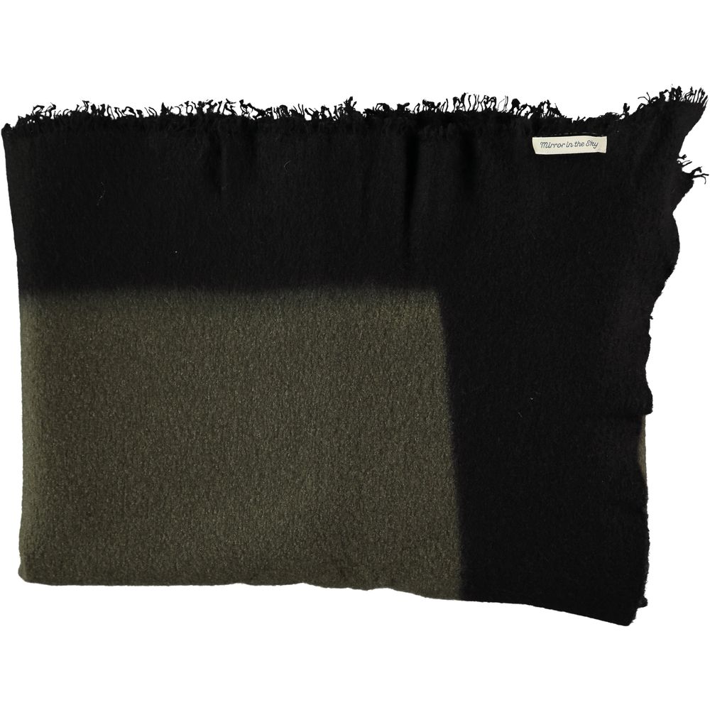Homewear - Hand Felted Blanket Dip Dye - MIRROR IN THE SKY