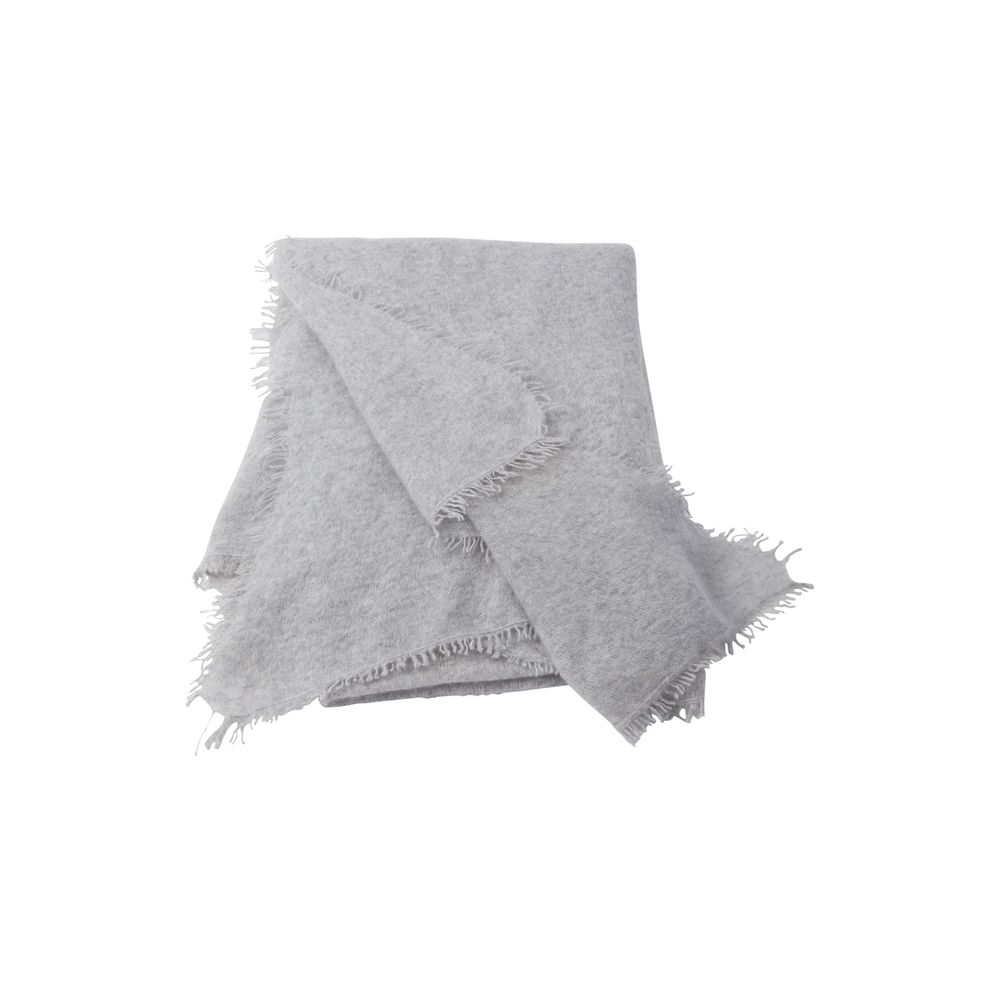 Homewear - Open Knited Melange Throw - MIRROR IN THE SKY
