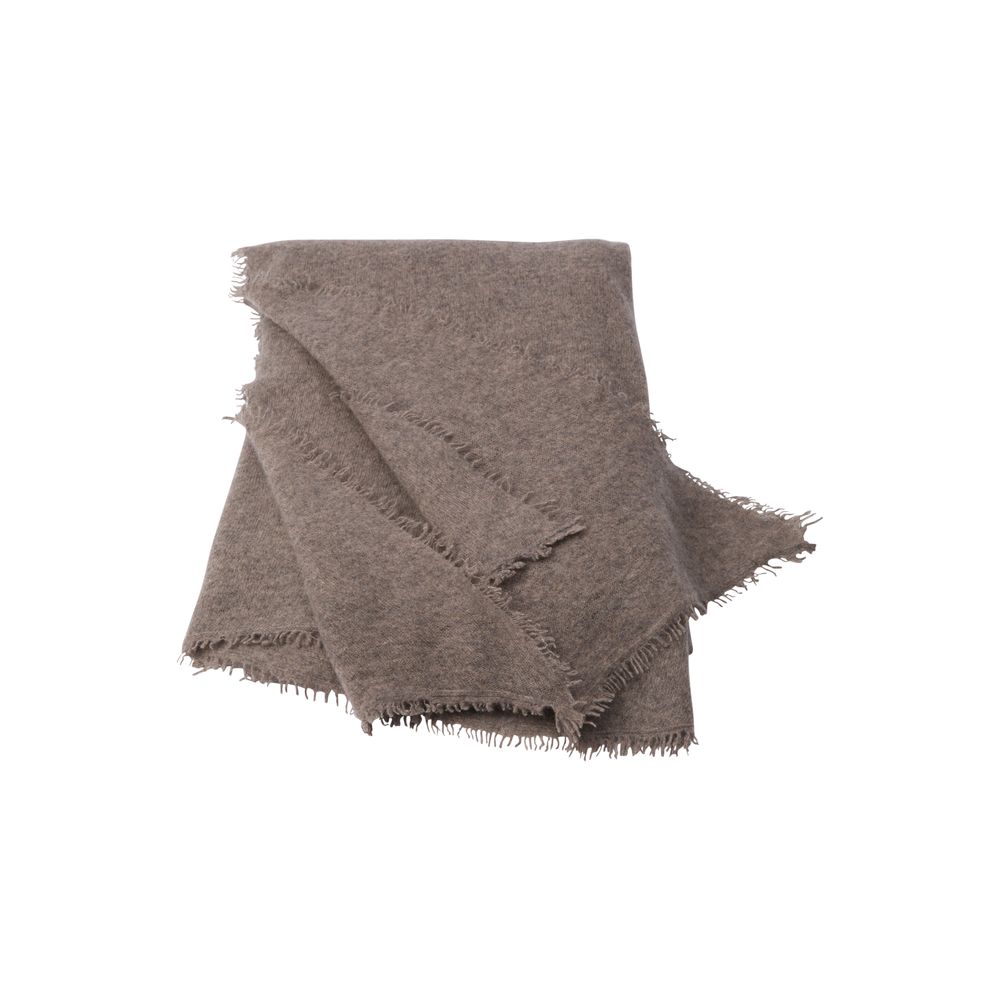 Homewear - Open Knited Melange Throw - MIRROR IN THE SKY