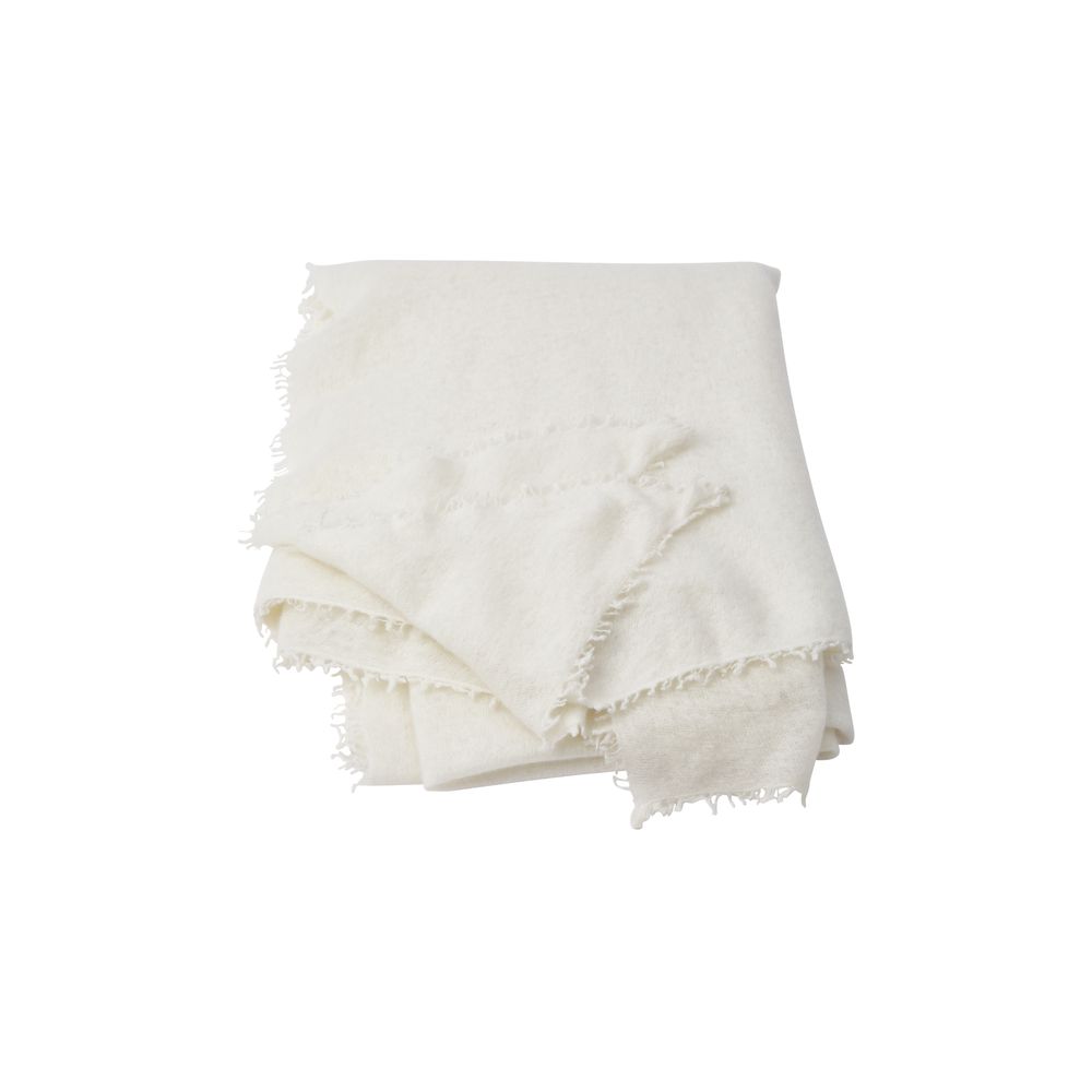 Homewear - Open Knited Melange Throw - MIRROR IN THE SKY