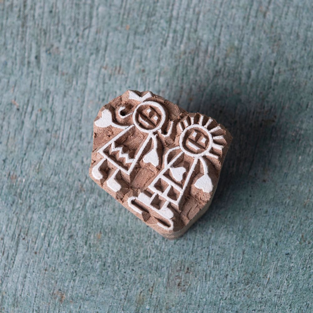 Children's arts and crafts - Indian Block Printing Kit for Kids - BAAYA GLOBAL