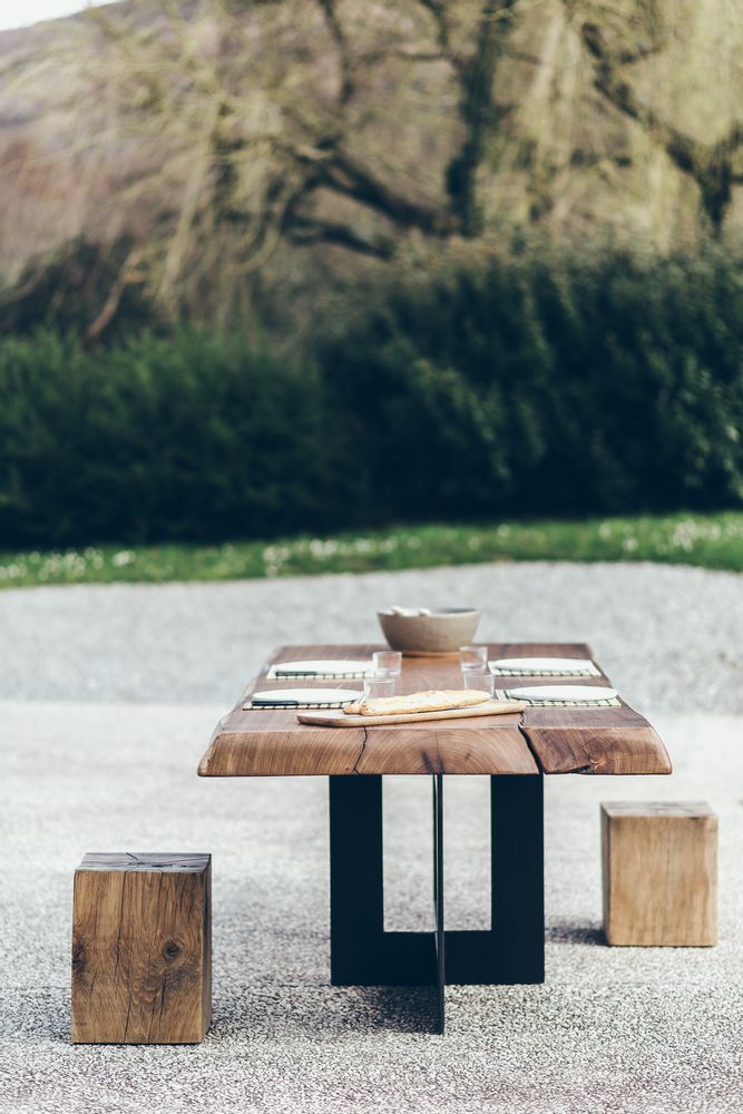 Dining Tables - WOOD CENITZ TABLE. - BLUNT