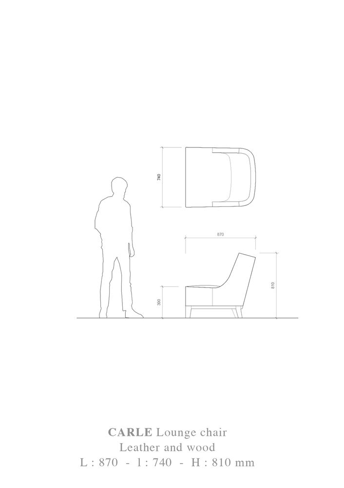 Fauteuils pour collectivités - Chauffeuse CARLE - LK LE VAILLANT KATIA