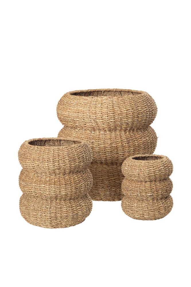 Decorative objects - Handmade basket and boxes in seagrass or water hyacinth - COZY LIVING COPENHAGEN