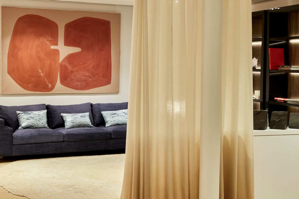 Curtains and window coverings - A Mano Velo Curtain in Alpaca and Silk. - INATA