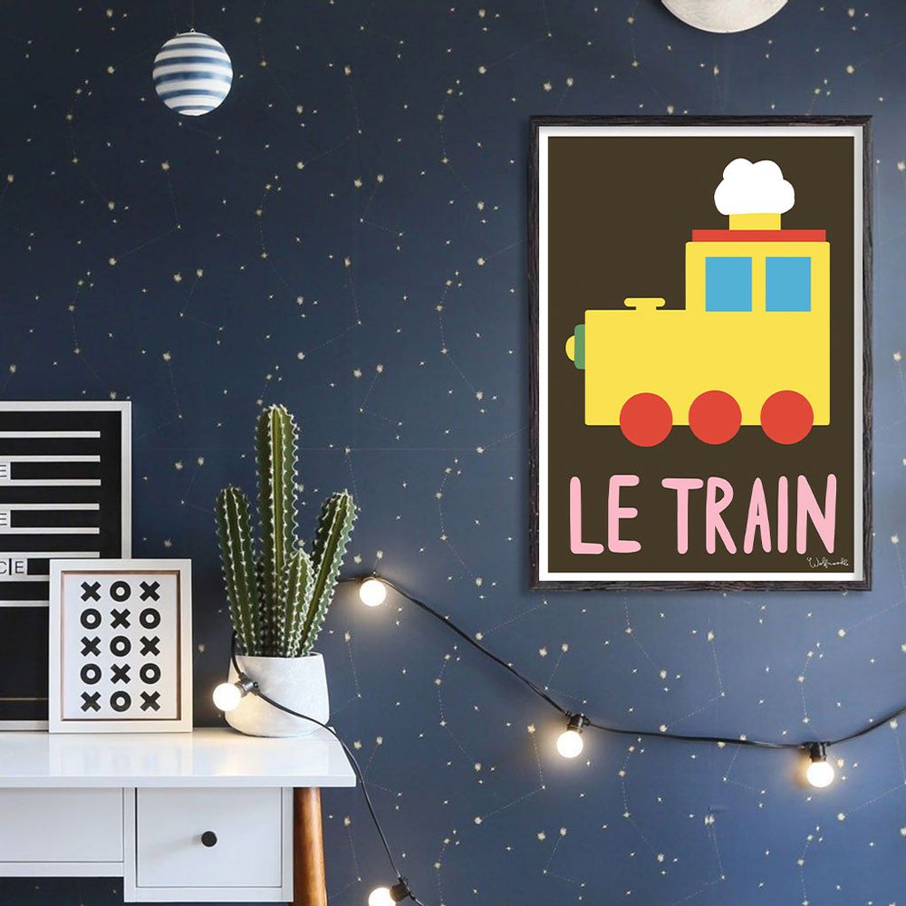 Affiches - Affiches / Illustrations Kids avec Wolfnoodle - SERGEANT PAPER