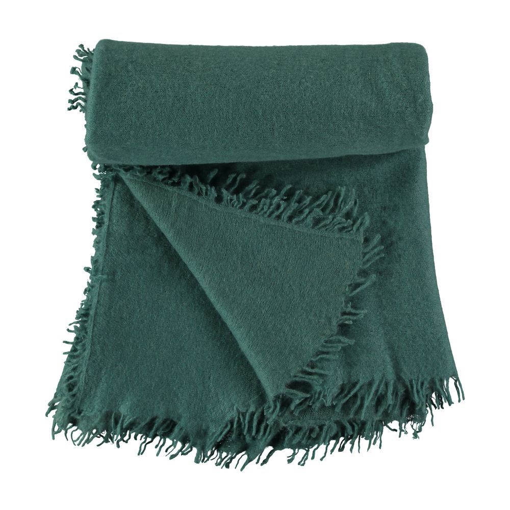 Plaids - Jeté ouvert en tricot uni - MIRROR IN THE SKY CASHMERE