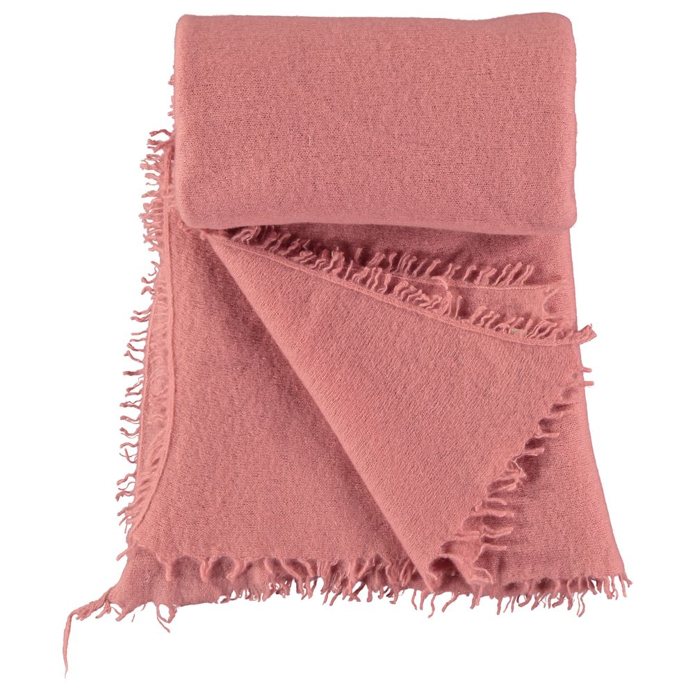 Plaids - Jeté ouvert en tricot uni - MIRROR IN THE SKY CASHMERE