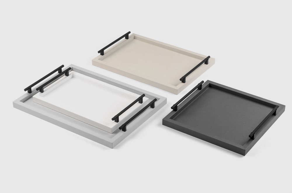 Trays - Leather Trays - PINETTI