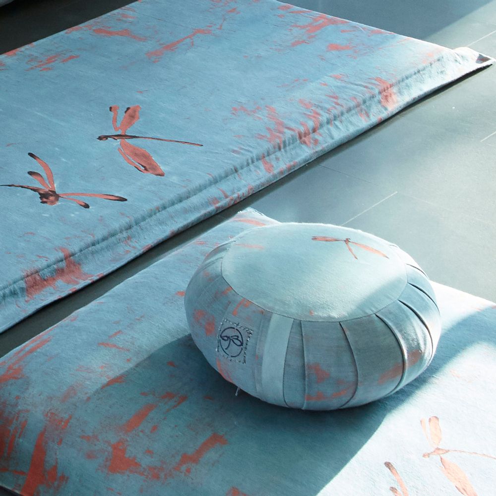 Fabric cushions - Zafu Dragonfly (cushion) - ALMA CONCEPT