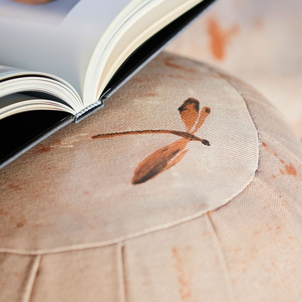 Fabric cushions - Zafu Dragonfly (cushion) - ALMA CONCEPT