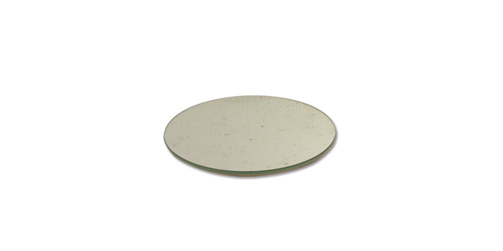 Formal plates - MIRRORED ROUND SERVICE PLATE - ANTIQUE MIRROR