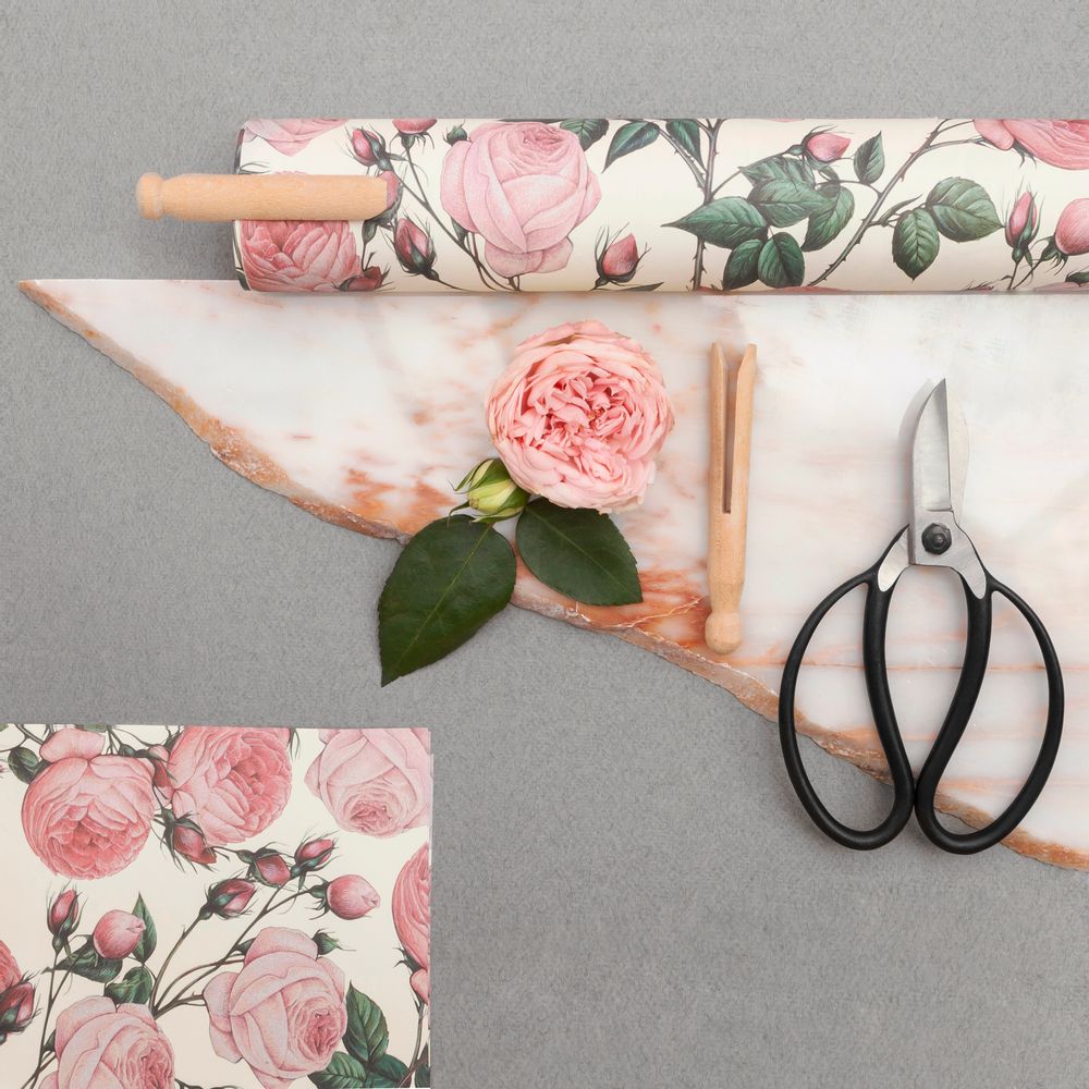 Floral decoration - Castelbel Rose Scented Drawer Liners - CASTELBEL