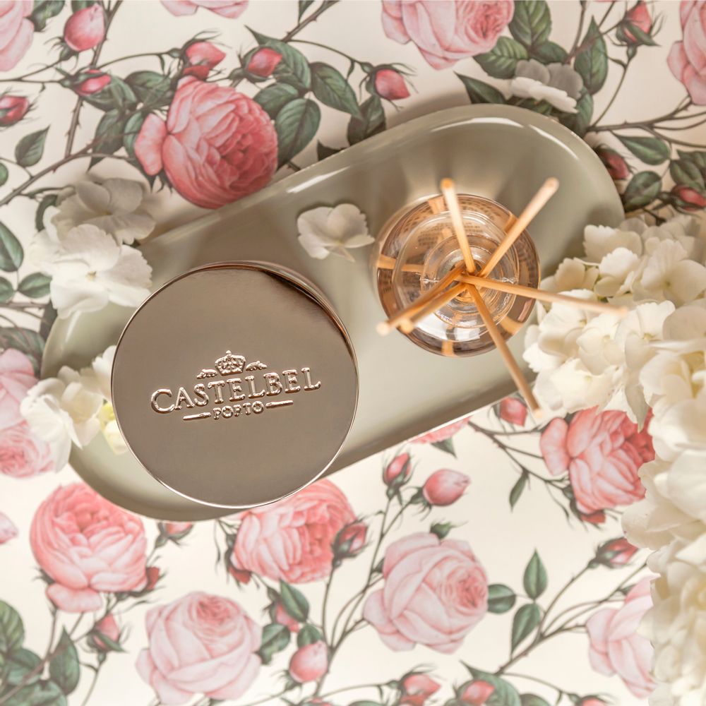 Floral decoration - Castelbel Rose Scented Drawer Liners - CASTELBEL