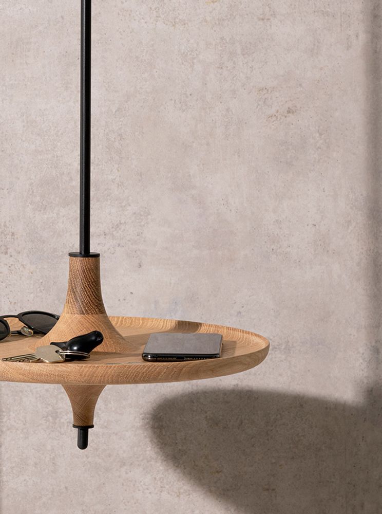 Shelves - Spinning top shelf TOUPY 44 cm - Oak - MADEMOISELLE JO