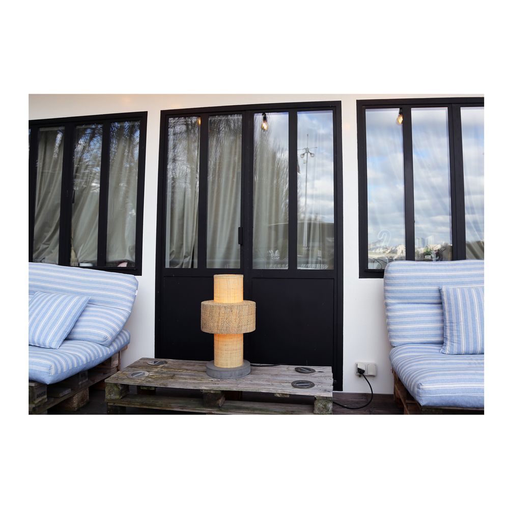 Outdoor decorative accessories - Mada outdoor lamp - ATELIER ANNE-PIERRE MALVAL