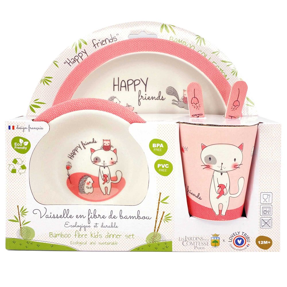 Assiettes au quotidien - Vaisselle bébé et enfant en fibre de bambou - LES JARDINS DE LA COMTESSE