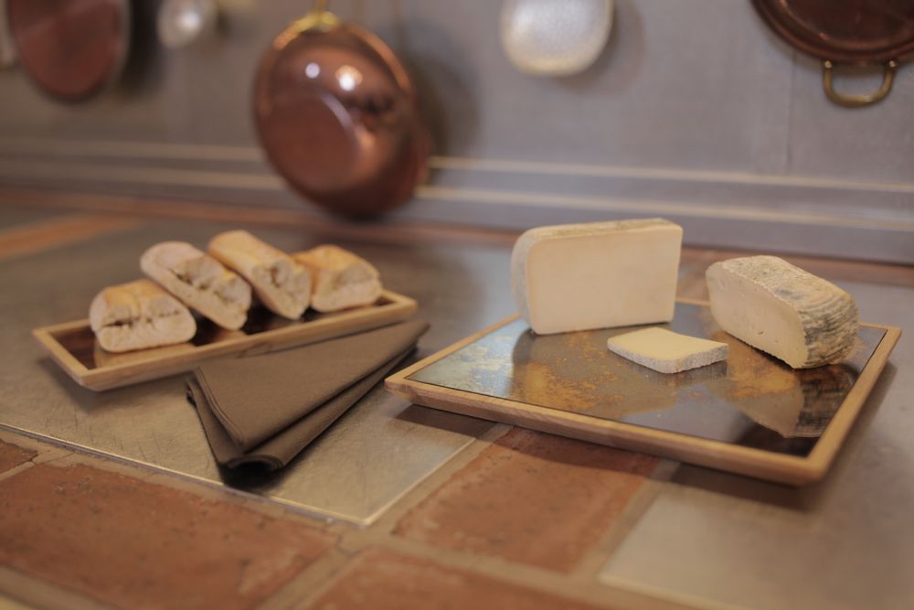 Kitchen utensils - SQUARE TRAY WITH MIRROR - ANTIQUE MIRROR