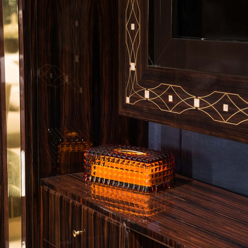 Caskets and boxes - LUXE' - THE ORIGINAL tissue holder and boxes - MARIO CIONI & C