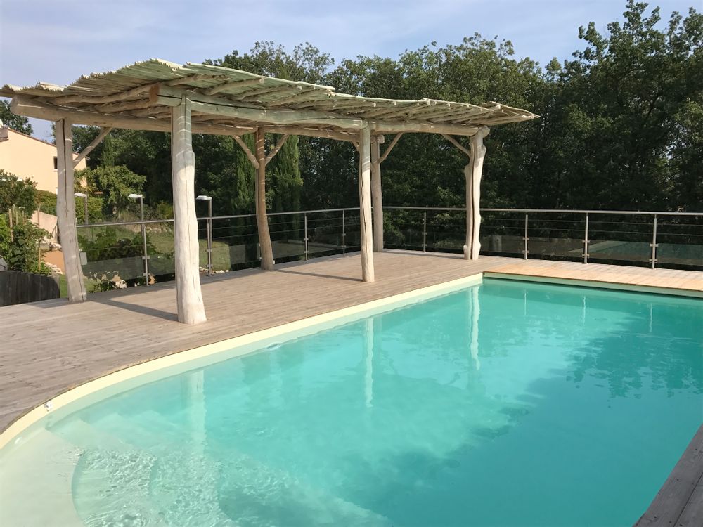 Pergolas - Driftwood pergolas - DECO-NATURE