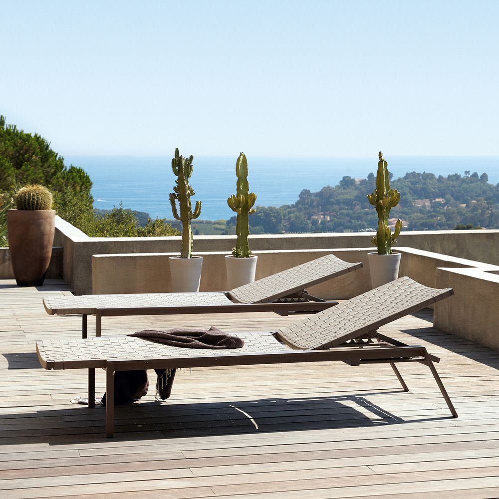 Deck chairs - Lounge chair PHENIKS - SIFAS