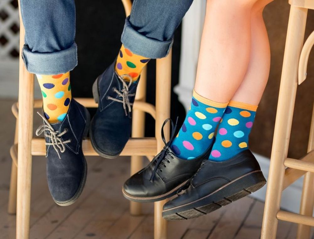 Socks - Bamboo Dots Socks - PIRIN HILL