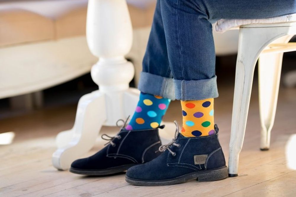 Socks - Bamboo Dots Socks - PIRIN HILL